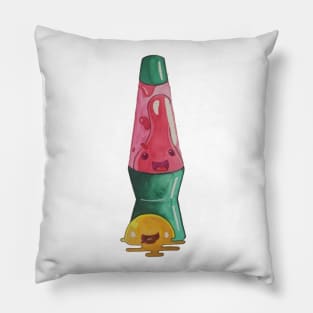 Pink Slime/ Quantum Lava Lamp Pillow