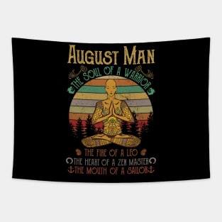 Yoga August Man Tapestry