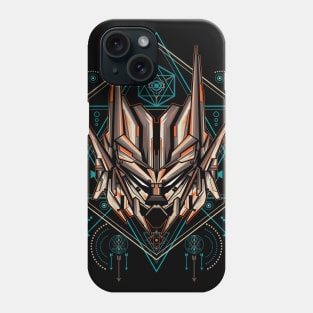 The Robot sacred geometry Phone Case
