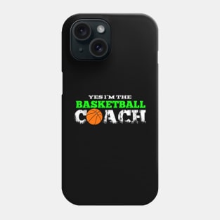 Basketball Coach - Retro Distressed Grunge Phone Case