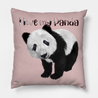 I love my panda Pillow