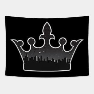 Los Angeles Kings City Skyline Tapestry