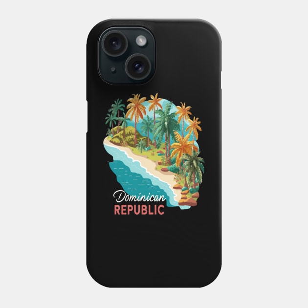 Dominican Republic Phone Case by Hunter_c4 "Click here to uncover more designs"