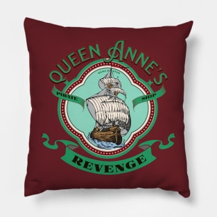 Queen Anne's Revenge Blackbeard's Ship Pillow