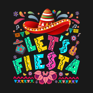 Let's Fiesta cinco de mayo T-Shirt