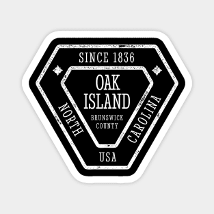 Oak Island, NC Summertime Vacationing Sign Magnet