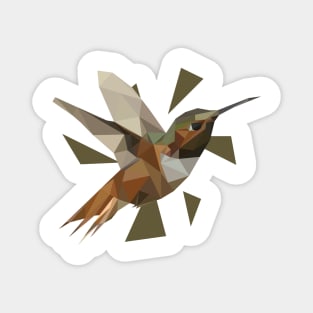 birds lowpoly art Magnet