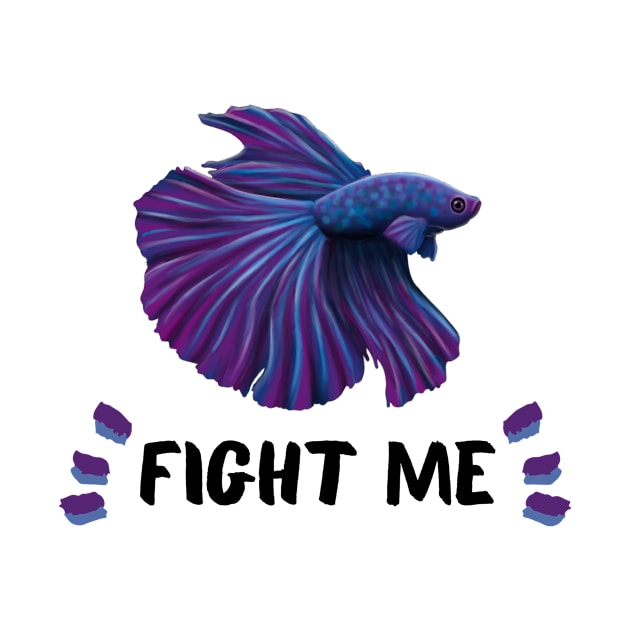 Betta Fish Fight Me by Wilderness Insider