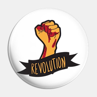 Black Lives Matter Revolution Pin