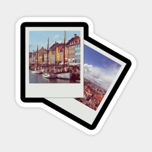 Copenhagen Polaroid Magnet