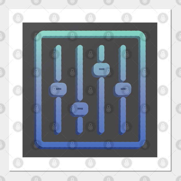 Music Production Sound Engineer Fader Design Gift Music