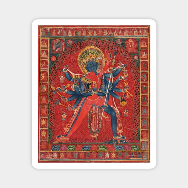 Chakrasamvara and consort Vajravarahi Magnet by AlexMir