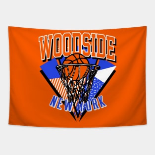 Woodside Queens Throwback Basketball Tapestry