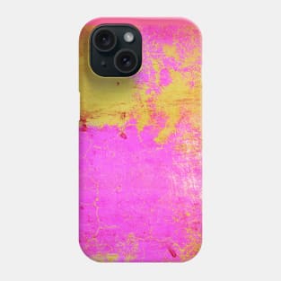 Pink grunge abstract Phone Case