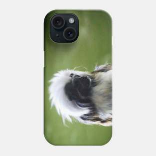 The Wise Looking Tamarin Phone Case