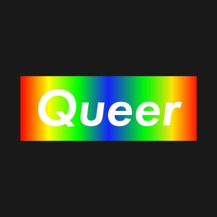 Queer Rainbow_White T-Shirt