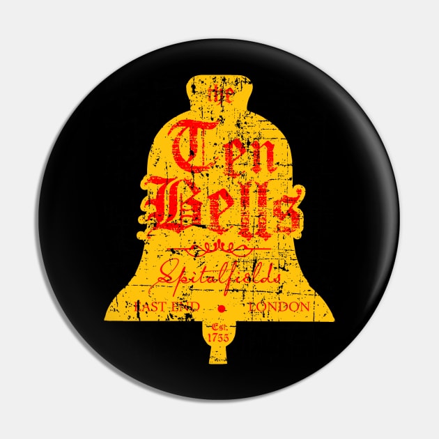 The Ten Bells from the movie From Hell -- Jack the Ripper Pin by woodsman