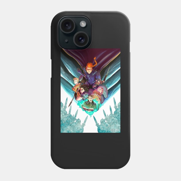 Talvi Saga Poster 1 Phone Case by FerMaiaru