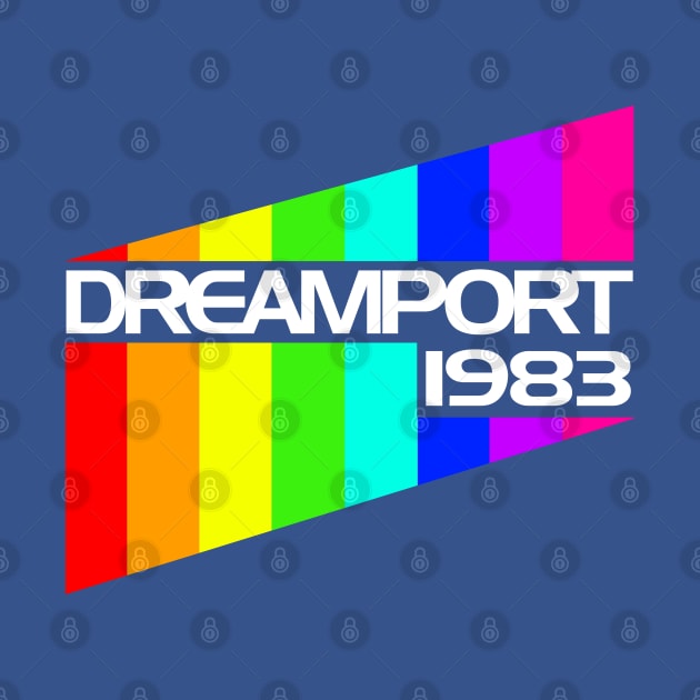 Dreamport 1983 by PopCultureShirts