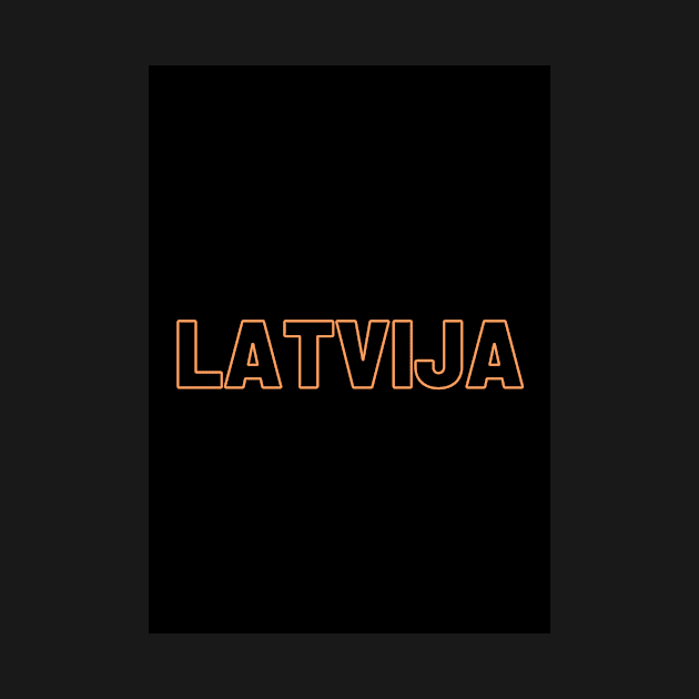 Latvia latvija latviski latviešu valoda by LukjanovArt