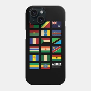 Africa Country Flags Set Phone Case