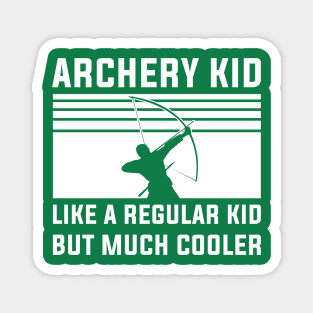 Archery Kid Magnet