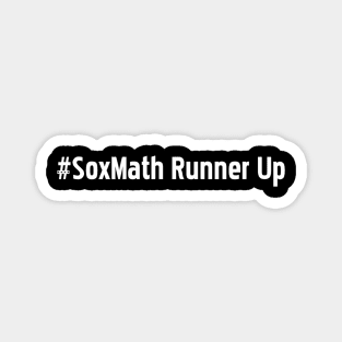 #SoxMath Runner Up Magnet