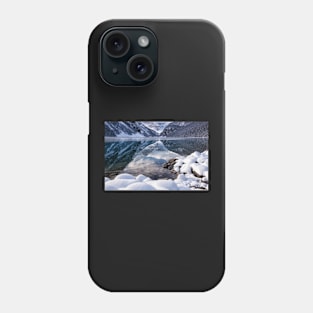 Snow-Framed Reflections Phone Case