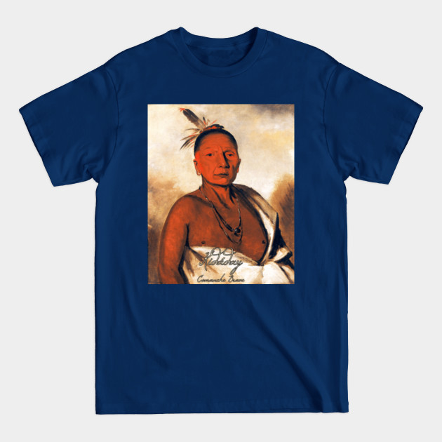 Disover Kidáday a Distinguished Comanche Brave. - Native American - T-Shirt