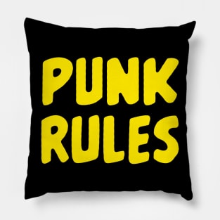 PUNK RULES circa ‘83 Pillow