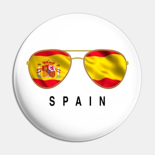 Spain Sunglasses, Spain Flag, Spain gift , Swedish, Swede, Pin