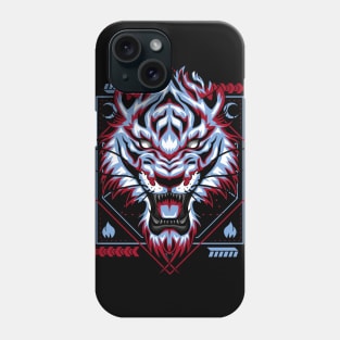 tiger head king Phone Case