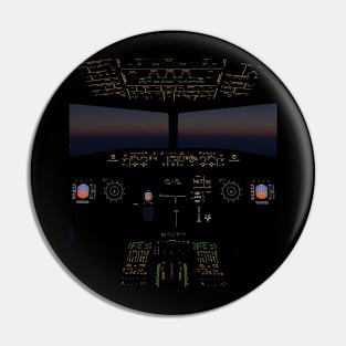 Cockpit View Pin