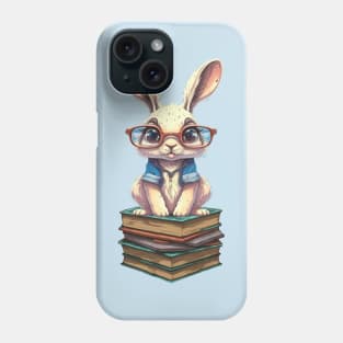 Easter Bunny Book Lover Reader Phone Case