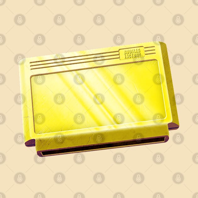 Retro Cartridge Yellow by Bootleg Factory