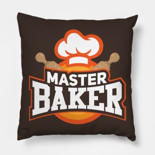 Master Baker - Baking Chief Bakery Gift Pillow