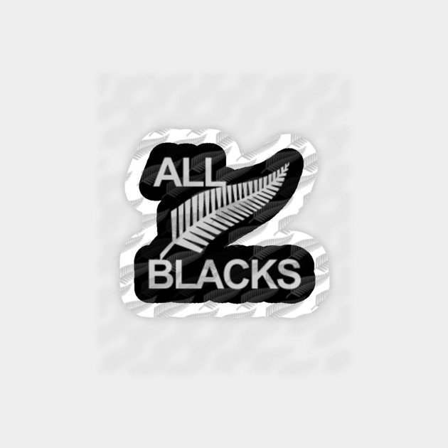 All Blacks Rugby Silver Fern Design All Blacks Magnet Teepublic