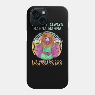 i dont always mahna mahna retro Phone Case