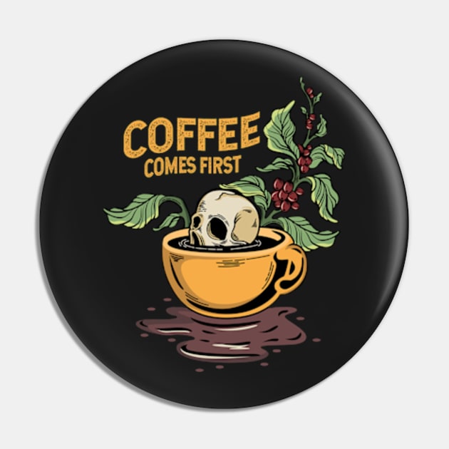 Coffee till dead Pin by Petko121212