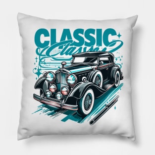 Classic Car Pillow