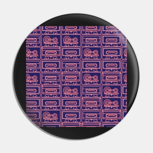 Retro Cyber Mix Pin by itsmidnight