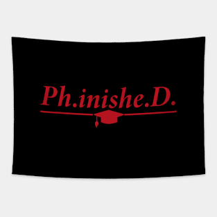 University graduation PhD doctor gift Tapestry