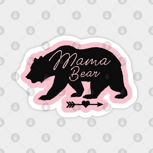 Gift Idea Mama Bear Magnet by Aspita