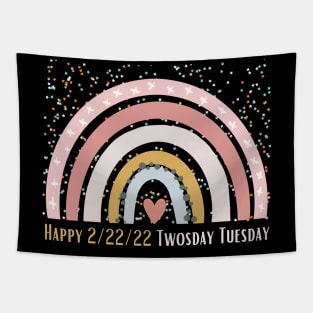 Happy 2/22/22 Twosday Tuesday February 22nd 2022 School Tapestry
