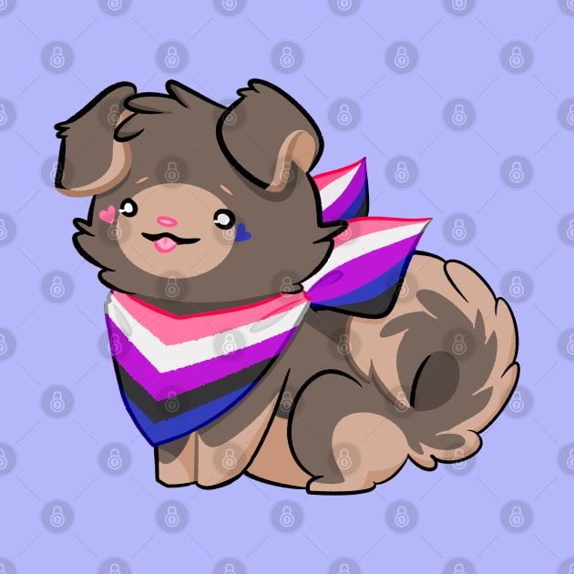 Proud Pupper (Genderfluid) by Ribombyliidae