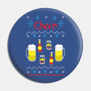 Ugly Christmas - CHEER Beer Pin