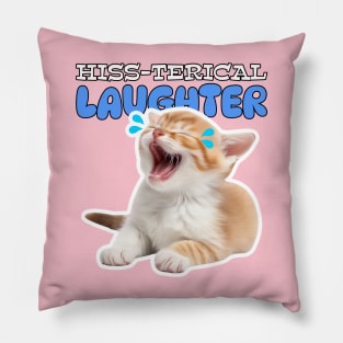 Cute Funny Kittens Pillow