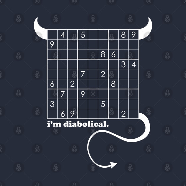 i'm diabolical - sudoku fun by puzzleteez
