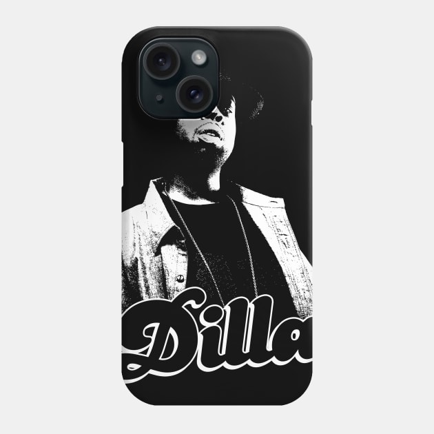 J Dilla Memorial Jay Dee Phone Case by fatdesigner