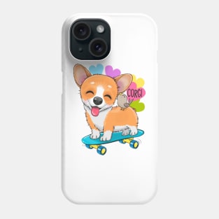 Cartoon corgi Phone Case